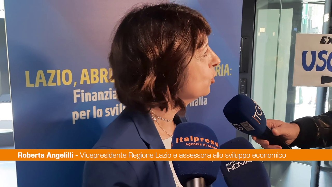 Regione Lazio, Angelilli "Piano ambizioso per utilizzo risorse Ue"