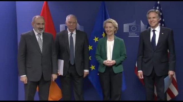 Ue al fianco dell'Armenia , von der Leyen annuncia aiuti per 270 mln