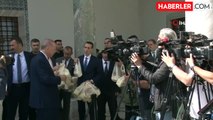 Cumhurbaşkanı Erdoğan, Topkapı Sarayı'nda Hırka-i Saadet Dairesi'ni ziyaret etti