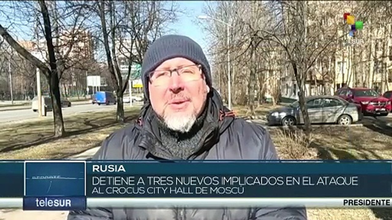 Detienen a tres nuevos implicados en el ataque al Crocus City Hall de Moscú