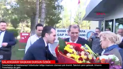 Dursun Özbek'ten F.Bahçe'ye çağrı! 'Aklı selimin galip gelmesi, bu bölgeye gelmesi lazım'