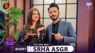 The Night Show with Ayaz Samoo | Srha Asgr | Uncensored | Episode 111 | 5th April 2024 | ARY Zindagi