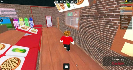 BANNED FROM WORK AT A PIZZA PLACE (ROBLOX)  TheThomasOMG
