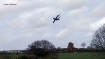 Low-flying military aircraft spotted over Kent village