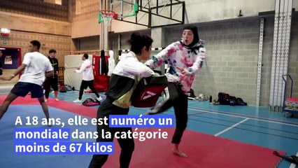 JO-2024: Sarah Chaâri, la jeune Belge qui fait trembler le monde du taekwondo