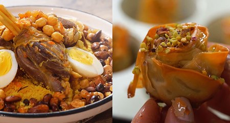 Couscous d'agneau aux fruits secs (El Moussim), Bkalawa Turc - Chahwet romdhan 2 EP 26