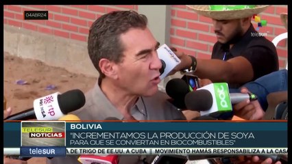 Bolivia asegura suministro de materia prima para planta de Biodiésel