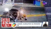 Lasing na rider, sumalpok sa patawid na tricycle | SONA