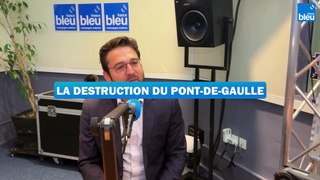 La destruction du Pont-de-Gaulle
