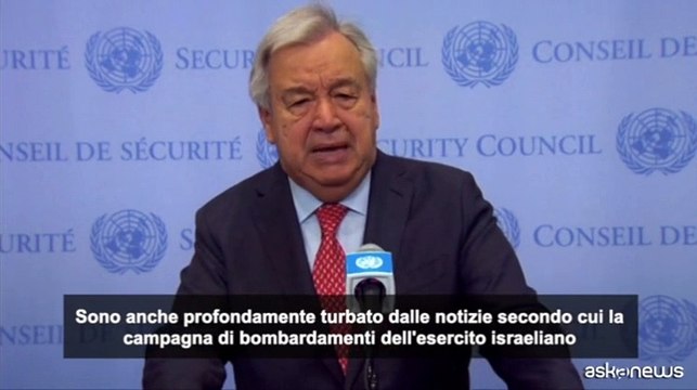 Guterres: turbato da notizie uso IA per identificare obiettivi a Gaza