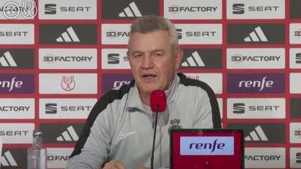 La promesa de Aguirre si gana la Copa del Rey