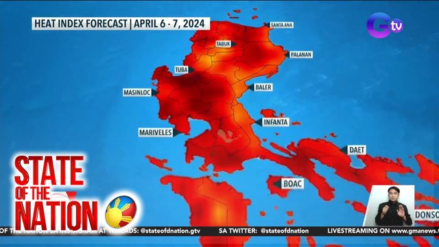 Magiging mainit pa rin sa malaking bahagi ng bansa ngayong weekend | SONA