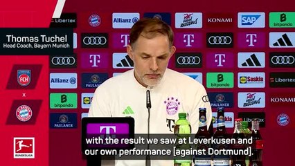 Tuchel looking for swift response after Klassiker defeat