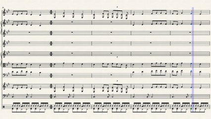 النوتة الموسيقية ,,,وعدد من الالات ,,,لرائعة روائع عبد الوهاب ,,,,,خى خى حبيبى قاسى ليه يا خى,,,تدوين ماهر الغمرى