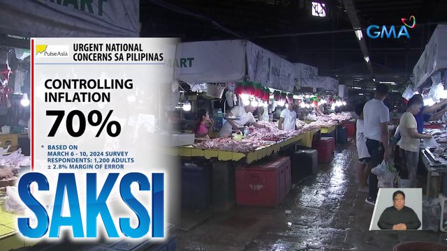 Pagtaas ng presyo ng bigas, isa sa mga dahilan ng pagbilis ng inflation nitong Marso NEDA | Saksi