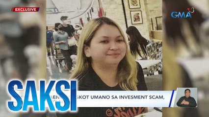 Babaeng sangkot umano sa invesment scam, inireklamo | Saksi