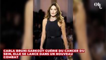 Carla Bruni-Sarkozy guérie du cancer du sein, elle se lance dans un nouveau combat