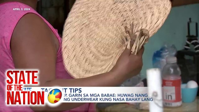 Tag-init tips; Diskarte ng mga preso ngayong tag-init; Pinaikling klase dahil sa init ng panahon | SONA