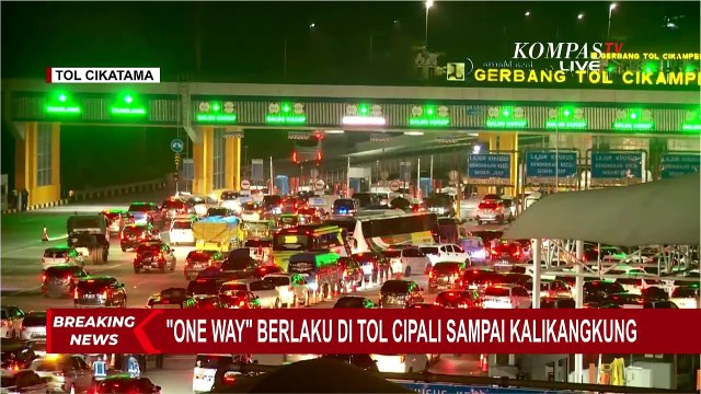 Pantauan Terkini Arus Mudik di Tol Cikatama, MBZ, dan Cileunyi LIVE