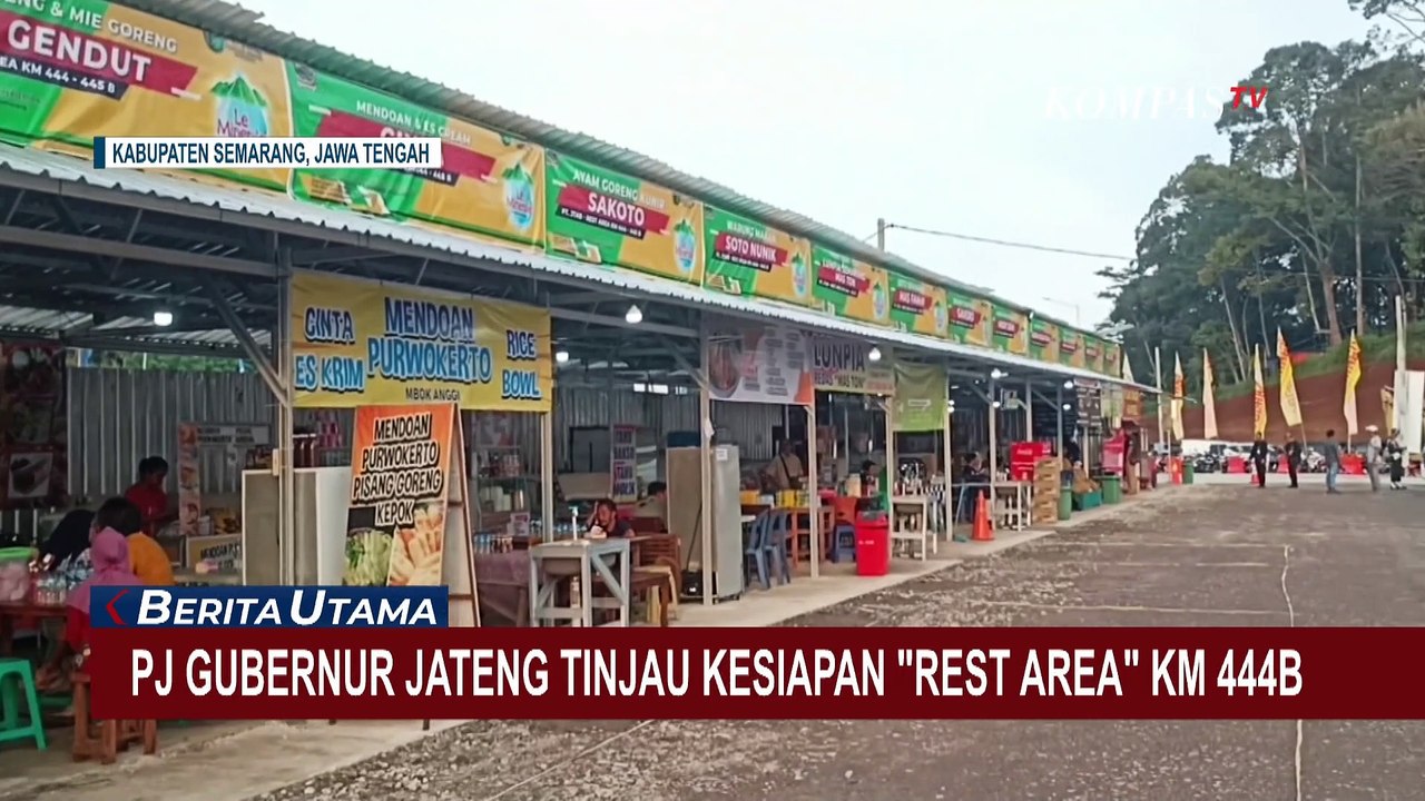PJ Gubernur Jateng Tinjau Kesiapan Rest Area Km 444b Tol Solo-Semarang