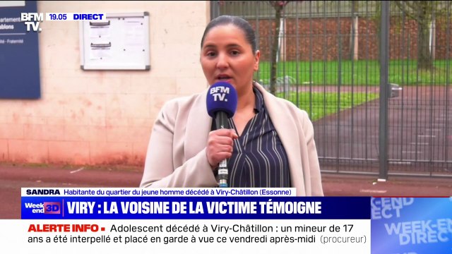 Adolescent mortellement agressé à Viry-Châtillon: Rien ne peut justifier un tel acte , déplore une habitante du quartier