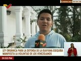Caracas | Venezolanos apoyan Ley Órganica para la Defensa de la Guayana Ezequiba