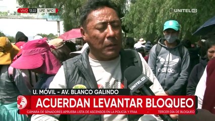 Levantan bloqueo en Cochabamba y habilitan la vía hacia el occidente del país