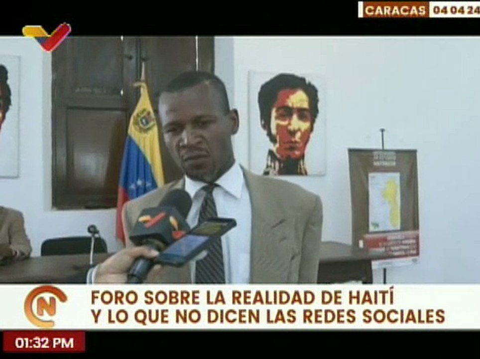 Caracas |  Las voces silenciadas de Haití: Un espacio para hablar de lo que no se ve en las redes.