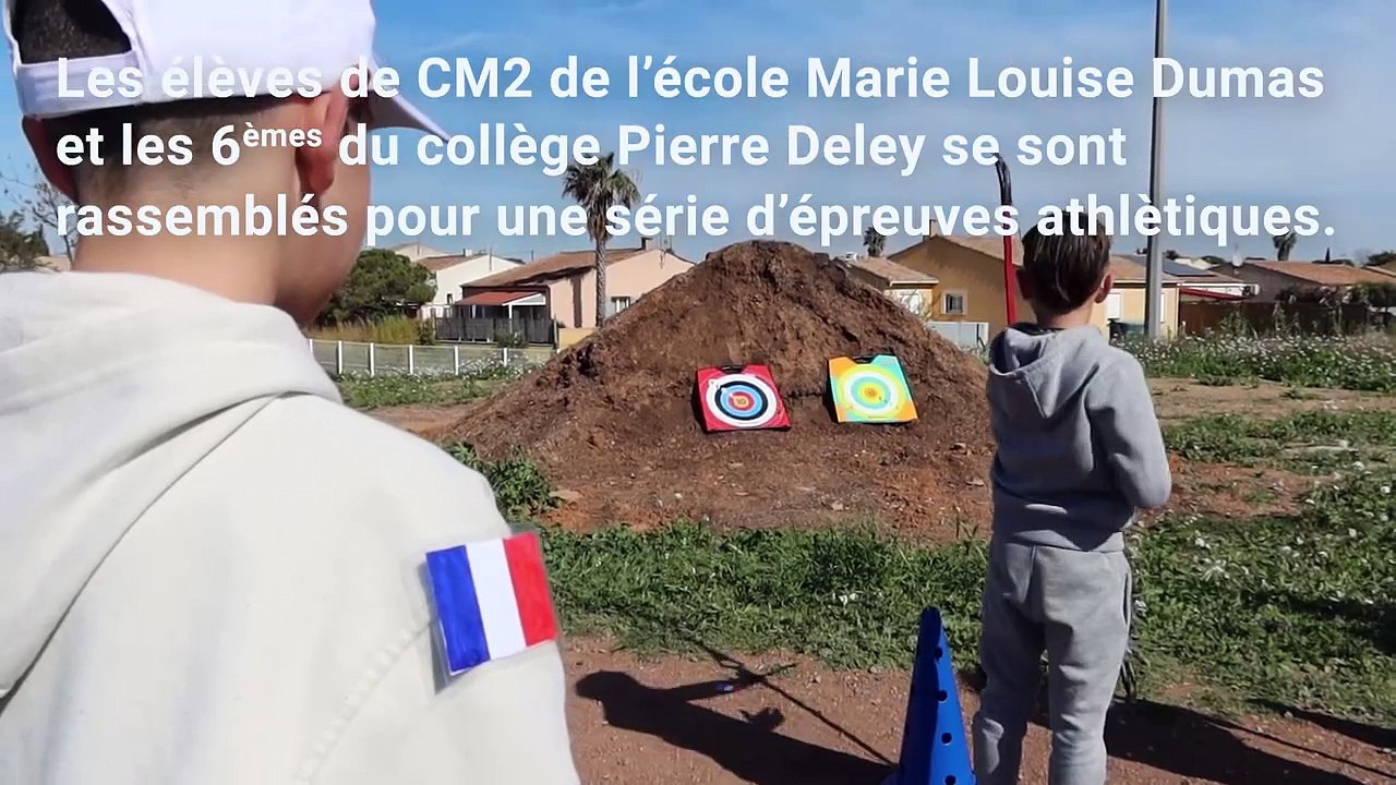 Les Élèves de CM2 et de 6ème s'illustrent aux Olympiades lors de la Semaine Olympique et Paralympique 2024