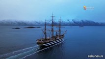 La nave Vespucci della Marina Militare ha doppiato Capo Horn
