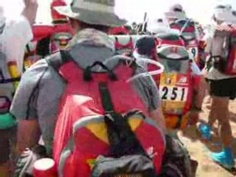 Depart Marathon des Sables 2008