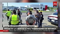 Secuestran a 3 trabajadores de Naturgy en Tuxpan, Veracruz