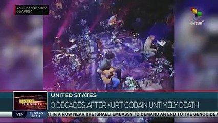 World: 30 years of Kurt Cobain's tragic death
