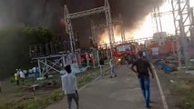 रायपुर में सीएसपीडीसीएल के ट्रांसफॉर्मर गोदाम में भीषण आग, बम की तरह फूटते रहे ट्रांसफॉर्मर, फैलती लपटें देखकर दहशत में लोग भागने लगे