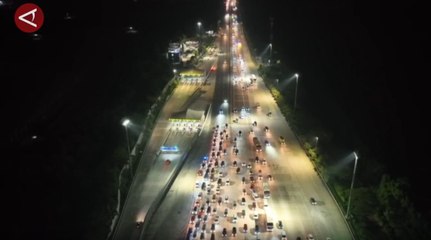 H-4 Lebaran, ‘contraflow’ diberlakukan di Tol Jakarta-Cikampek