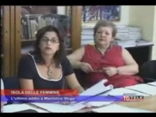 L'ULTIMO ADDIO FUNERALI MARIOLINA VIRGA 7.4