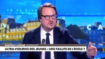 Pour Geoffroy Lejeune, «les médias ont une responsabilité énorme dans la faillite intellectuelle» de la France