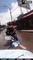 EXPONEN A POLICÍA QUE CIRCULA EN SU MOTOCICLETA SIN CASCO