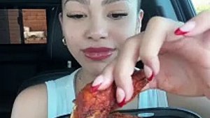 Eating Tenders From Dave's_Asmr Car Sounds