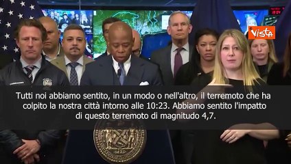 Terremoto a New York, il sindaco: Epicentro a Lebanon, in New Jersey