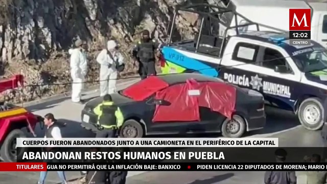 Hallan restos humanos en Periférico Ecológico de Puebla