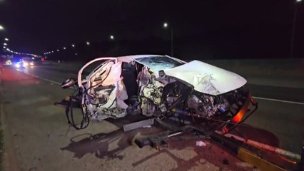 신탄진나들목 근처 난간 추돌..."면허취소 수준" / YTN