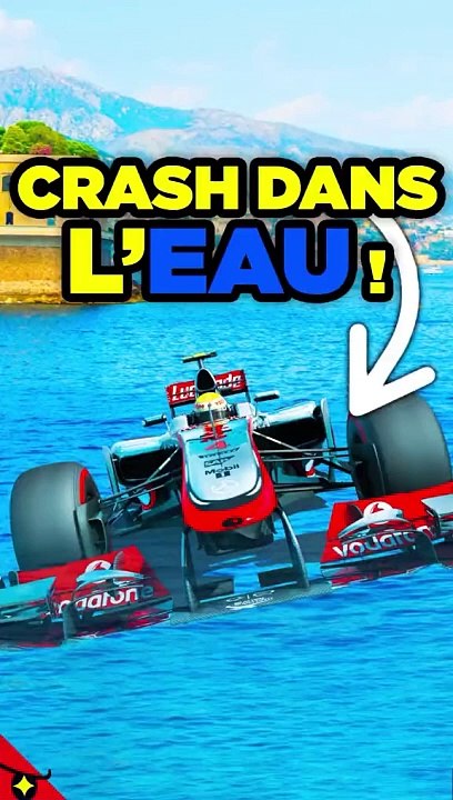 Un PILOTE de F1 TOMBE dans l’EAU au GP de MONACO !