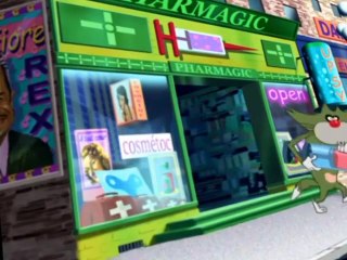 Oggy and the Cockroaches E080 Hide and Sick