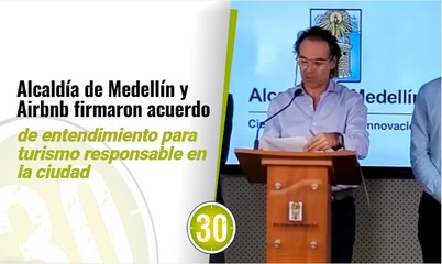 Declaraciones Federico Gutiérrez acuerdos con Airbnb