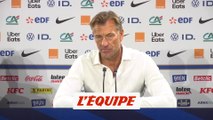 H. Renard rassurant sur l'état de W. Renard - Foot - Qualif Euro (F)