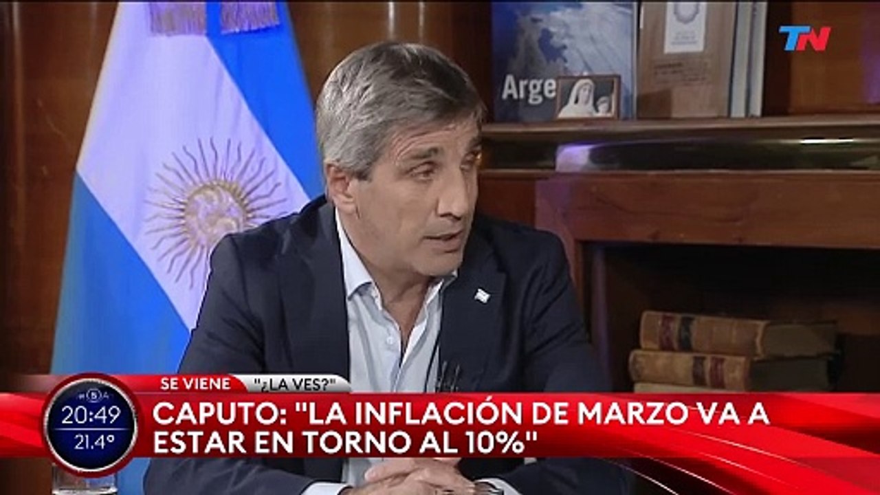 Caputo inflación
