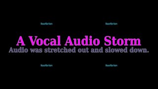 A Vocal Audio Storm