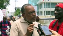 PENSIONERS OF TSTT AND TELCO PROTEST
