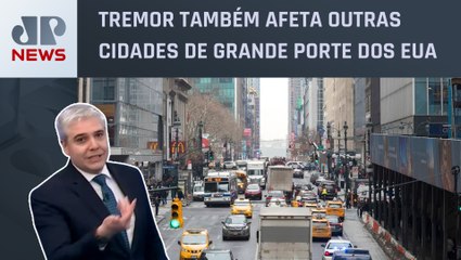 Terremoto de 4.8 de magnitude faz NY parar nesta sexta-feira (05); Favalli analisa